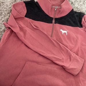 PINK quarter zip